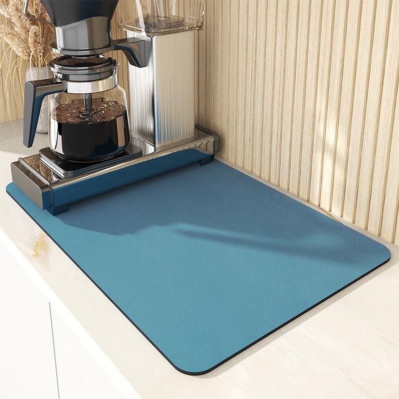 Tapete Escorredor de Louça Ultra Absorvente para Secagem Rápida