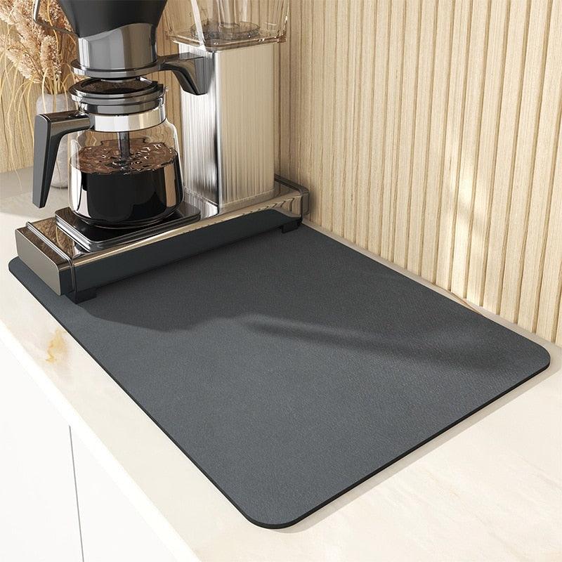 Tapete Escorredor de Louça Ultra Absorvente para Secagem Rápida