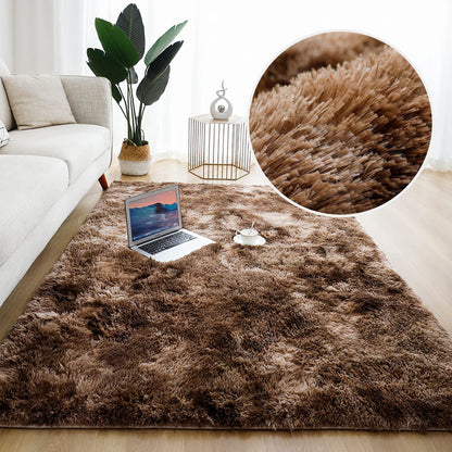 Tapete Felpudo Marrom Mescla - Ideal para Decoração de Ambientes