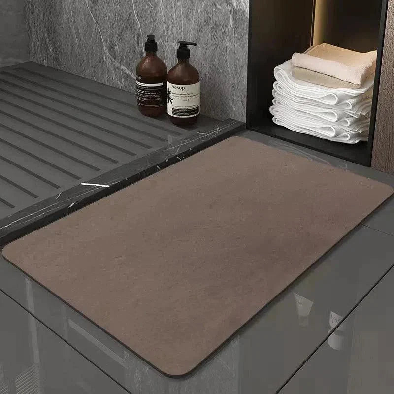 Tapete Moderno Antiderrapante e Absorvente para Banheiro - Ideal para Decoração e Conforto