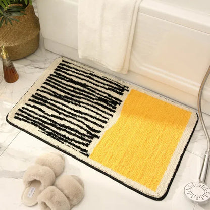 Tapete Ultra de Microfibra para Banheiro Antiderrapante e Absorvente