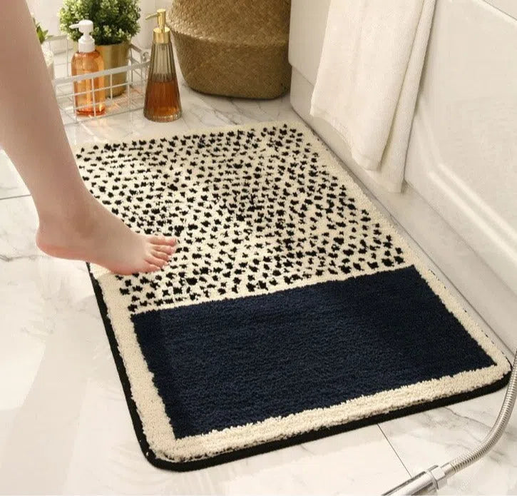 Tapete Ultra de Microfibra para Banheiro Antiderrapante e Absorvente