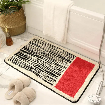 Tapete Ultra de Microfibra para Banheiro Antiderrapante e Absorvente