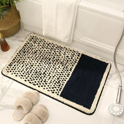 Tapete Ultra de Microfibra para Banheiro Antiderrapante e Absorvente