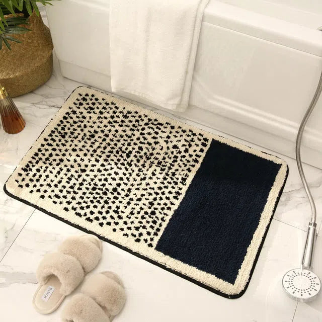 Tapete Ultra de Microfibra para Banheiro Antiderrapante e Absorvente