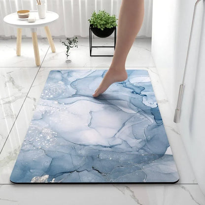 Tapete de Banheiro Antiderrapante para Decoração de Banheiro