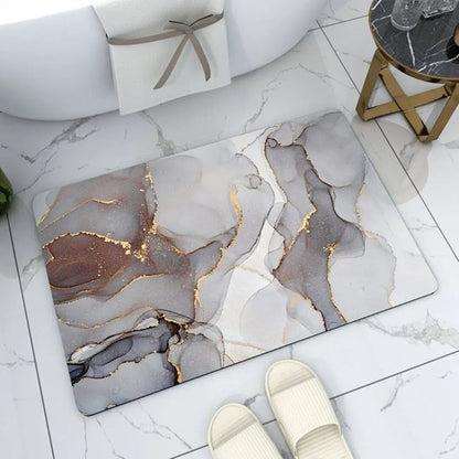 Tapete de Banheiro Antiderrapante para Decoração de Banheiro