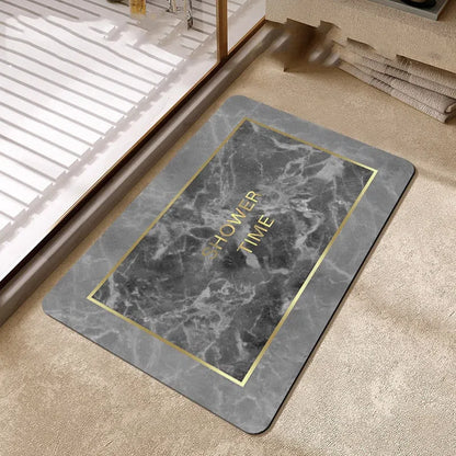 Tapete de Banheiro Antiderrapante para Decoração de Banheiro