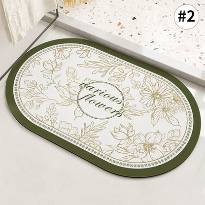 Tapete de Jardim Antiderrapante para Exterior - Design Colorido e Durável