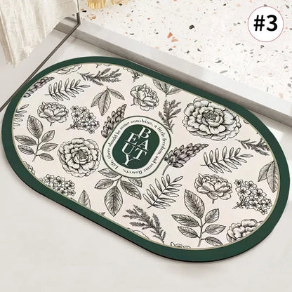 Tapete de Jardim Antiderrapante para Exterior - Design Colorido e Durável
