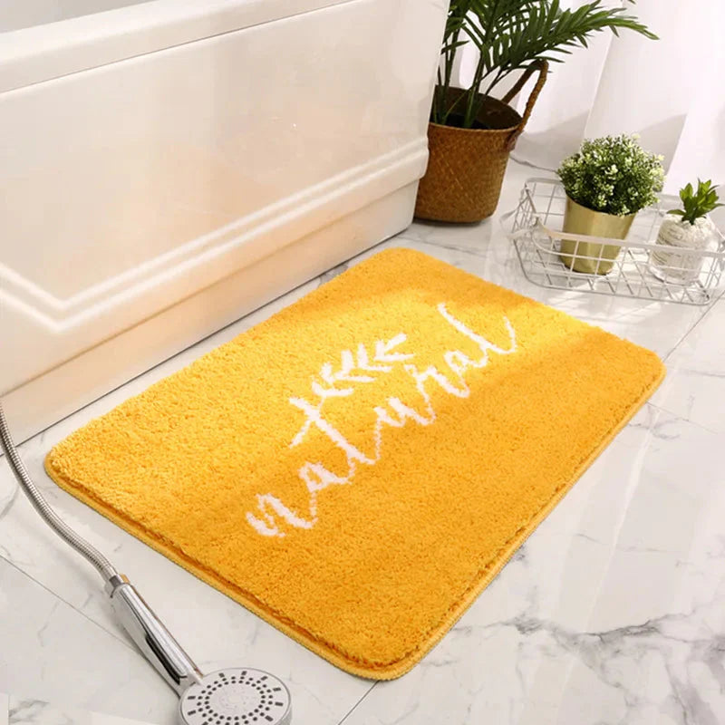 Tapete de Microfibra Natural - Antialérgico e Macio para Sala e Quarto