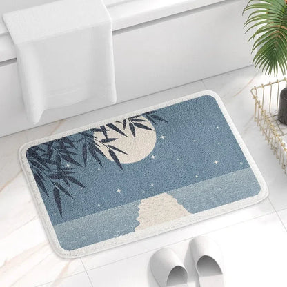 Tapete de Microfibra Nórdico para Sala de Estar - Design Moderno e Confortável