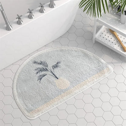 Tapete de Microfibra Nórdico para Sala de Estar - Design Moderno e Confortável