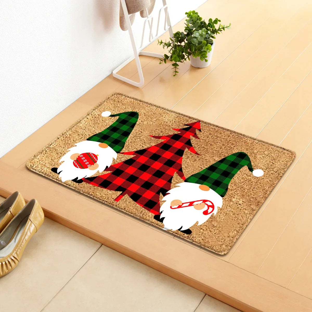 Tapete de Natal Decorativo 40x60cm - Ideal para Decoração Festiva
