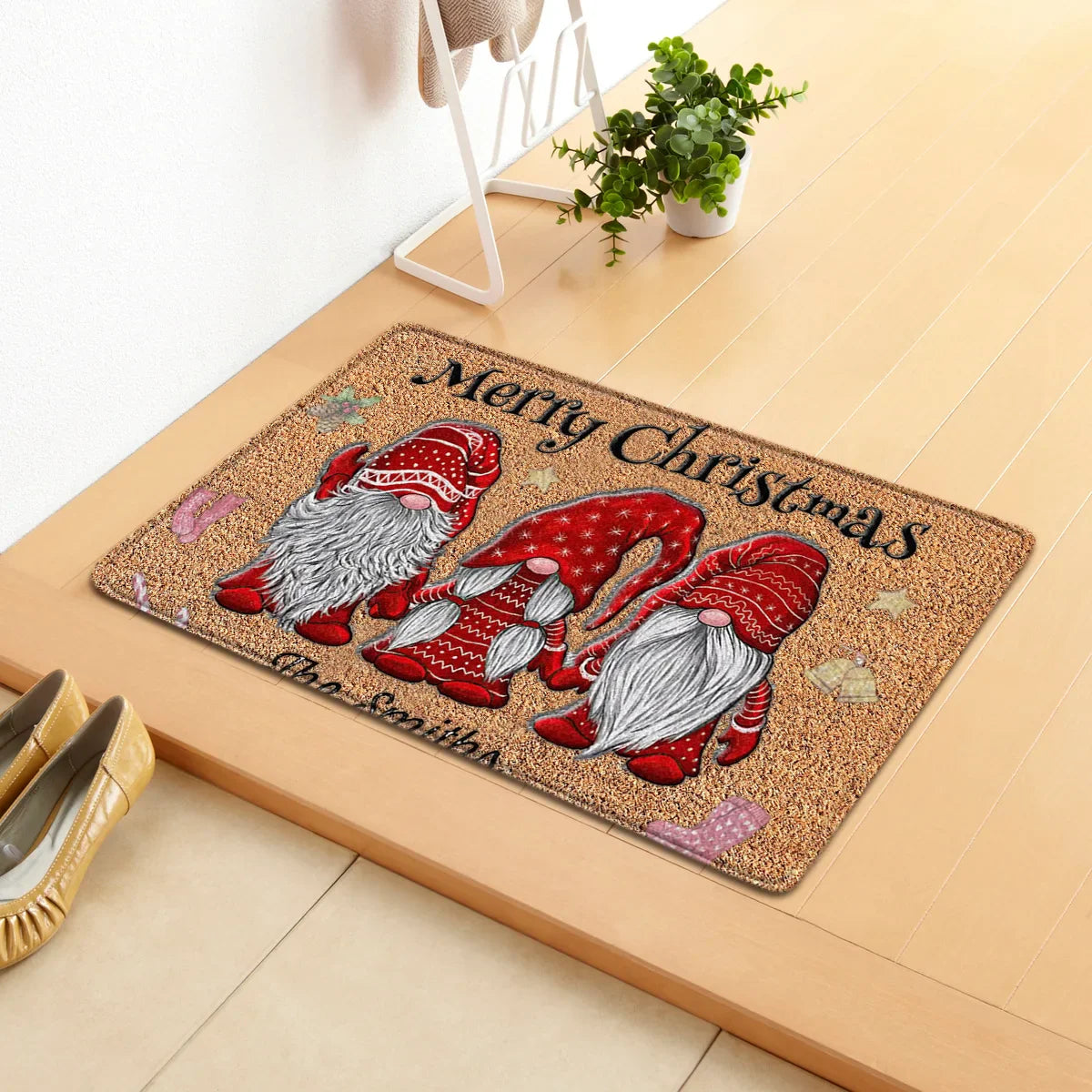 Tapete de Natal Decorativo 40x60cm - Ideal para Decoração Festiva