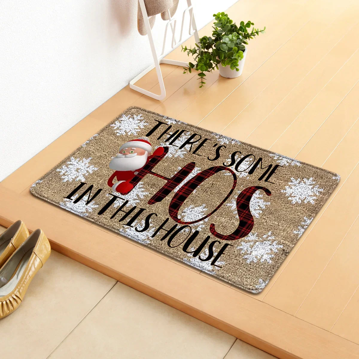 Tapete de Natal Decorativo 40x60cm - Ideal para Decoração Festiva