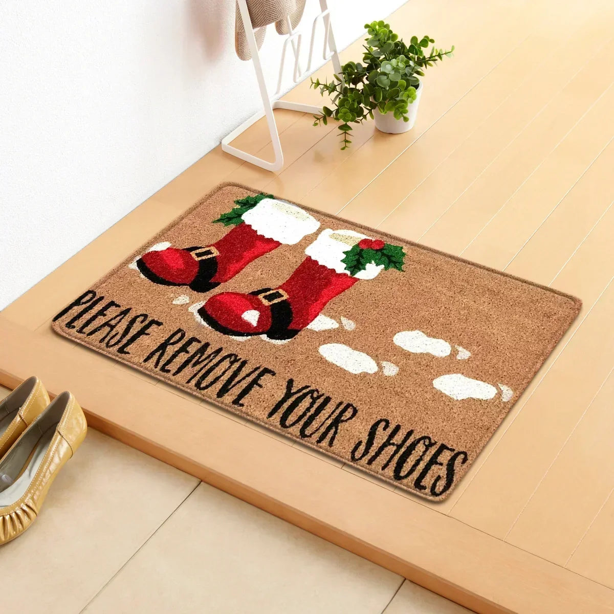 Tapete de Natal Decorativo 40x60cm - Ideal para Decoração Festiva