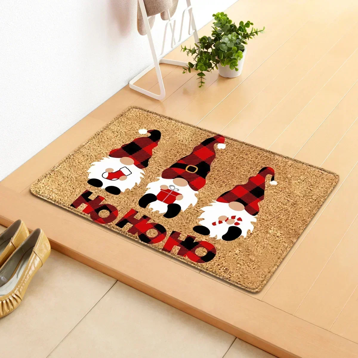 Tapete de Natal Decorativo 40x60cm - Ideal para Decoração Festiva