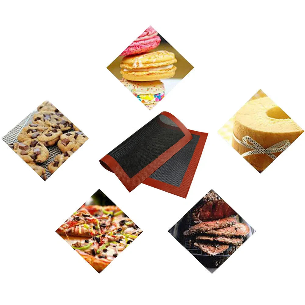 Tapete de Silicone Antiderrapante para Cozinha e Forno