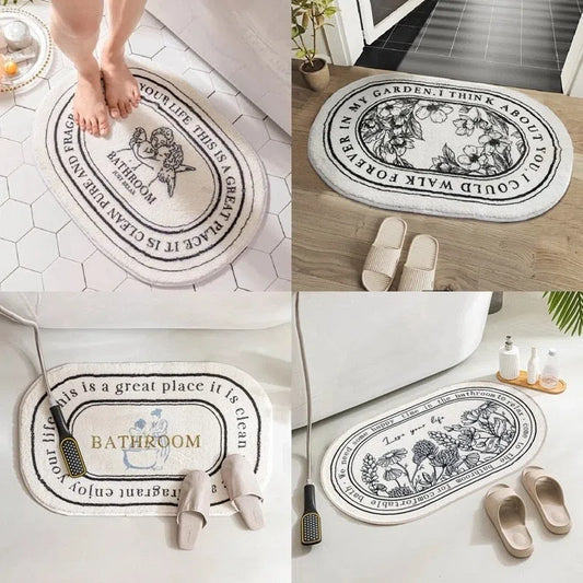 Tapete para Banheiro Antiderrapante - Design Moderno e Confortável