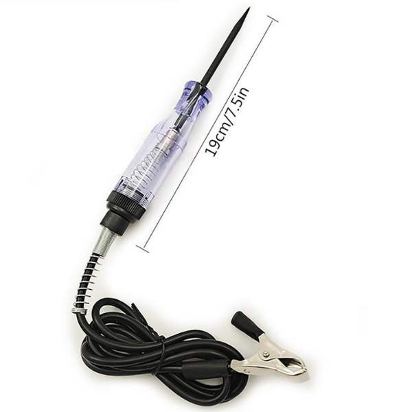 Testador de Circuito com Sonda de Aço e Luz LED Indicadora - Ferramenta Elétrica para Diagnóstico de Circuitos