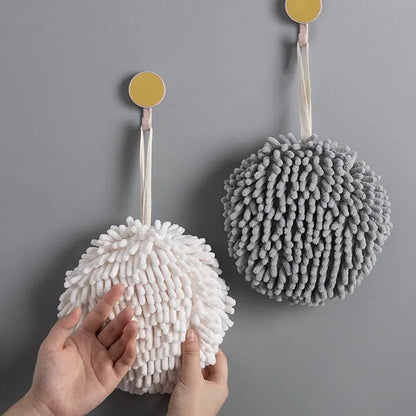 Toalhas de Mão com Pompom em Chenille - Conforto e Estilo para Sua Decoração