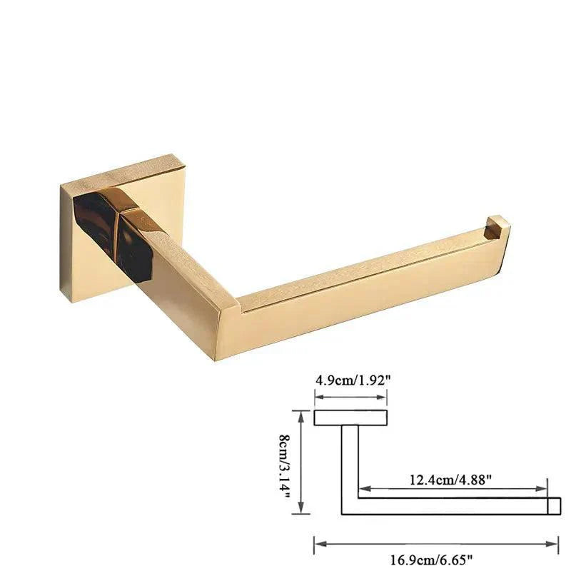 Toalheiro de Banheiro Porta Toalha Veneza - Suporte para Toalhas de Mão e Corpo