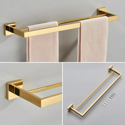 Toalheiro de Banheiro Porta Toalha Veneza - Suporte para Toalhas de Mão e Corpo