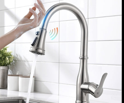 Torneira Elétrica Inteligente para Cozinha com Controle Touch
