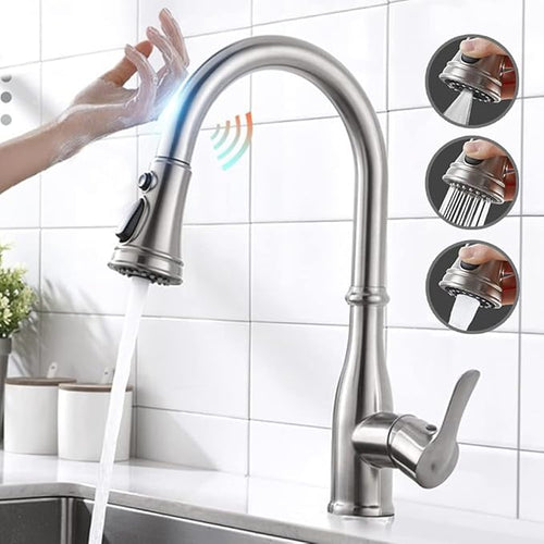 Torneira Elétrica Inteligente para Cozinha com Controle Touch