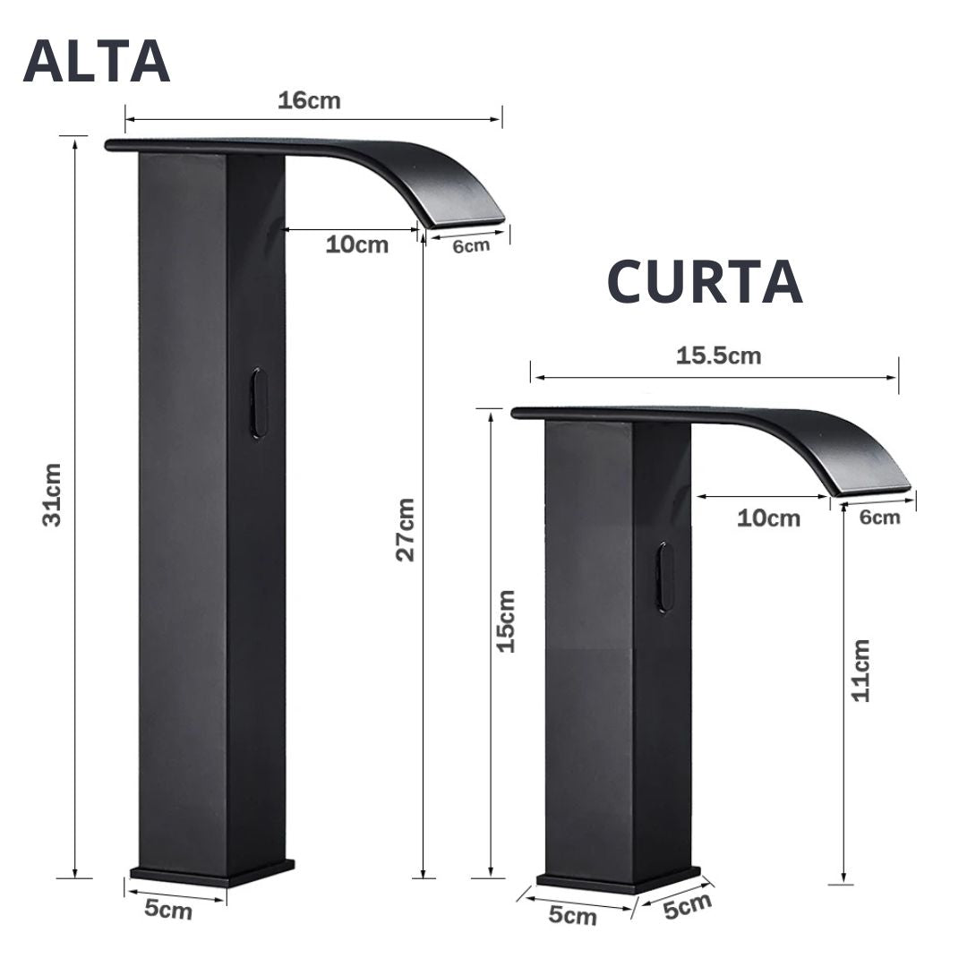 Torneira Elétrica com Sensor para Banheiro Orion - Economia de Água e Tecnologia Avançada