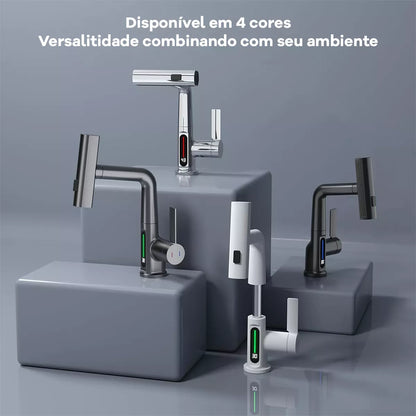 Torneira Gourmet Digital com Sensor de Temperatura e Controle de Fluxo