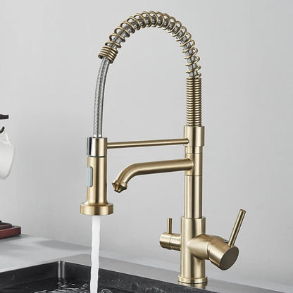 Torneira Gourmet Monocomando com Filtro para Cozinha Neptunus