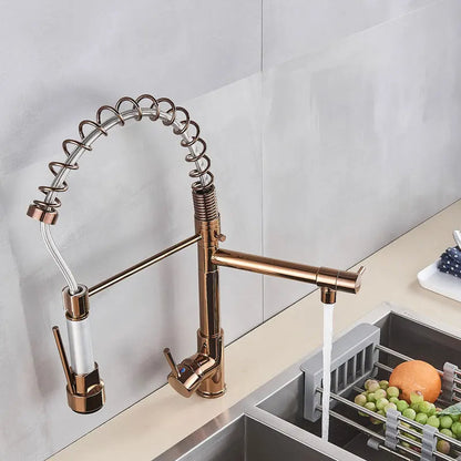 Torneira Gourmet Monocomando com LED Safira para Cozinha