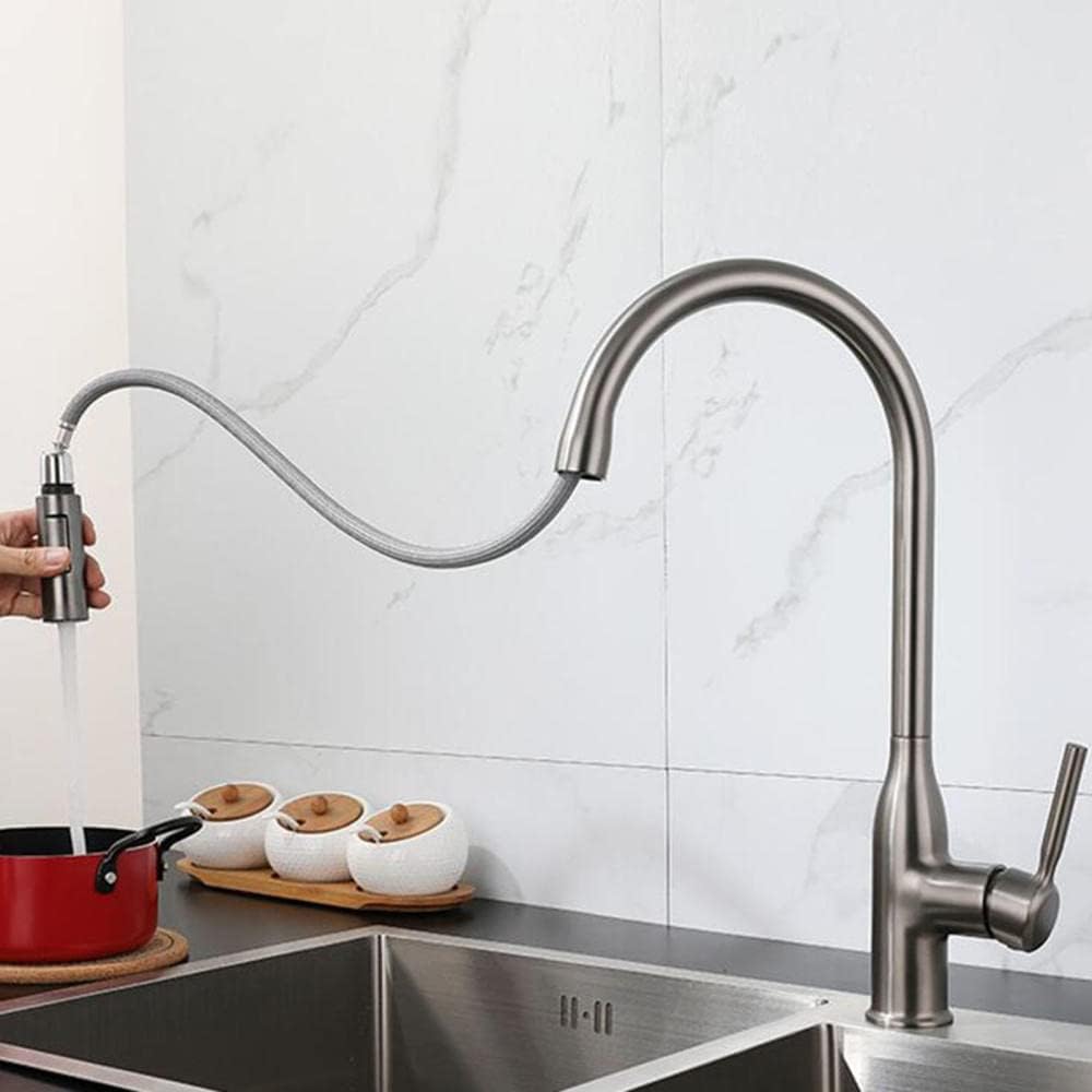 Torneira Gourmet Monocomando de Cozinha com Jato Extensível