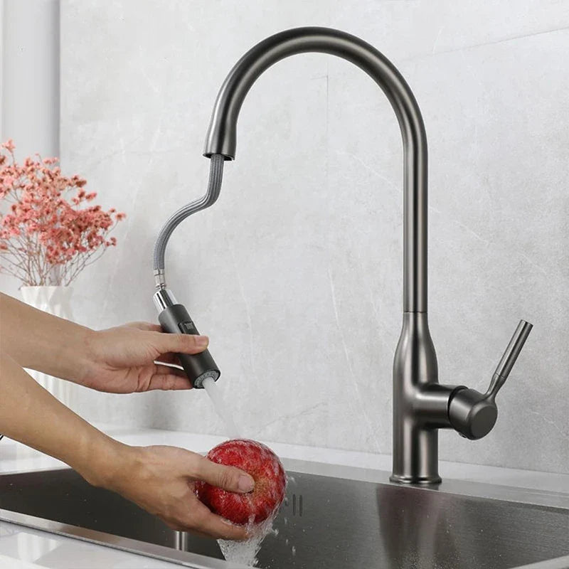 Torneira Gourmet Monocomando de Cozinha com Jato Extensível