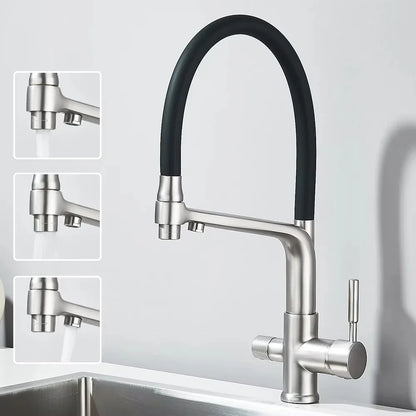 Torneira Gourmet Monocomando para Cozinha Fresh com Design Moderno