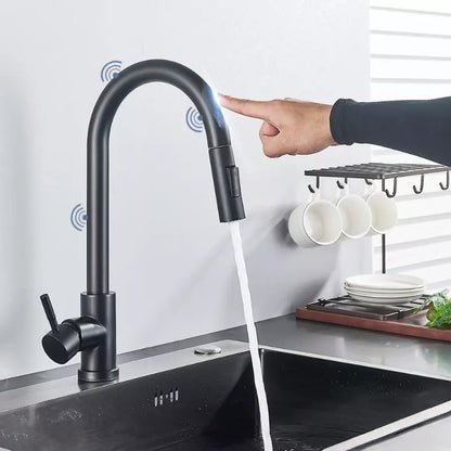 Torneira Gourmet com Sensor para Cozinha e Banheiro - Alta Tecnologia e Design Moderno