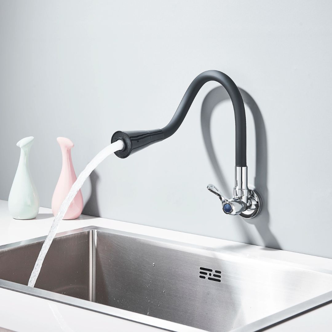 Torneira Gourmet de Parede para Cozinha - Design Moderno e Funcional