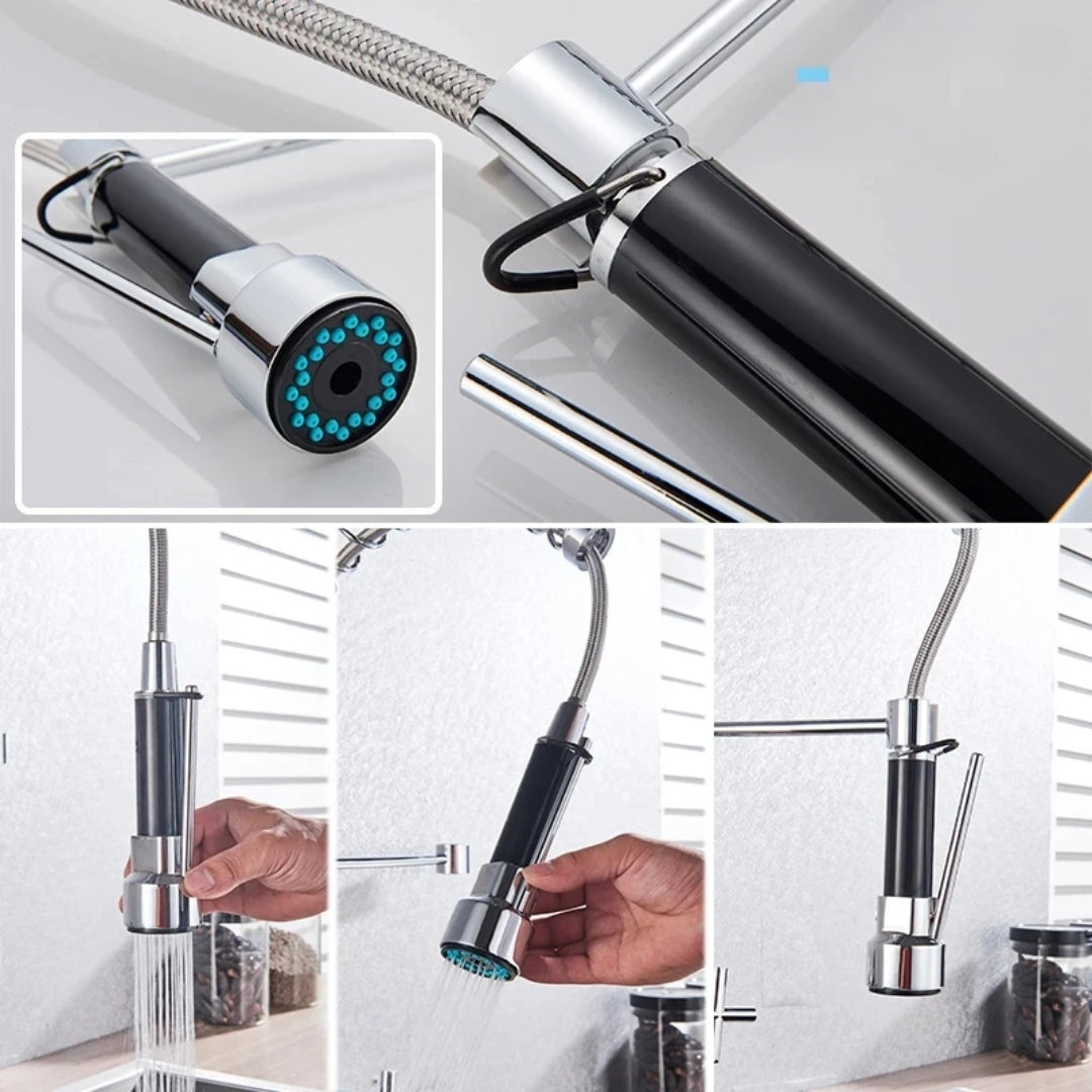 Torneira Gourmet de Parede para Cozinha - Modelo Aura, Design Moderno e Funcional