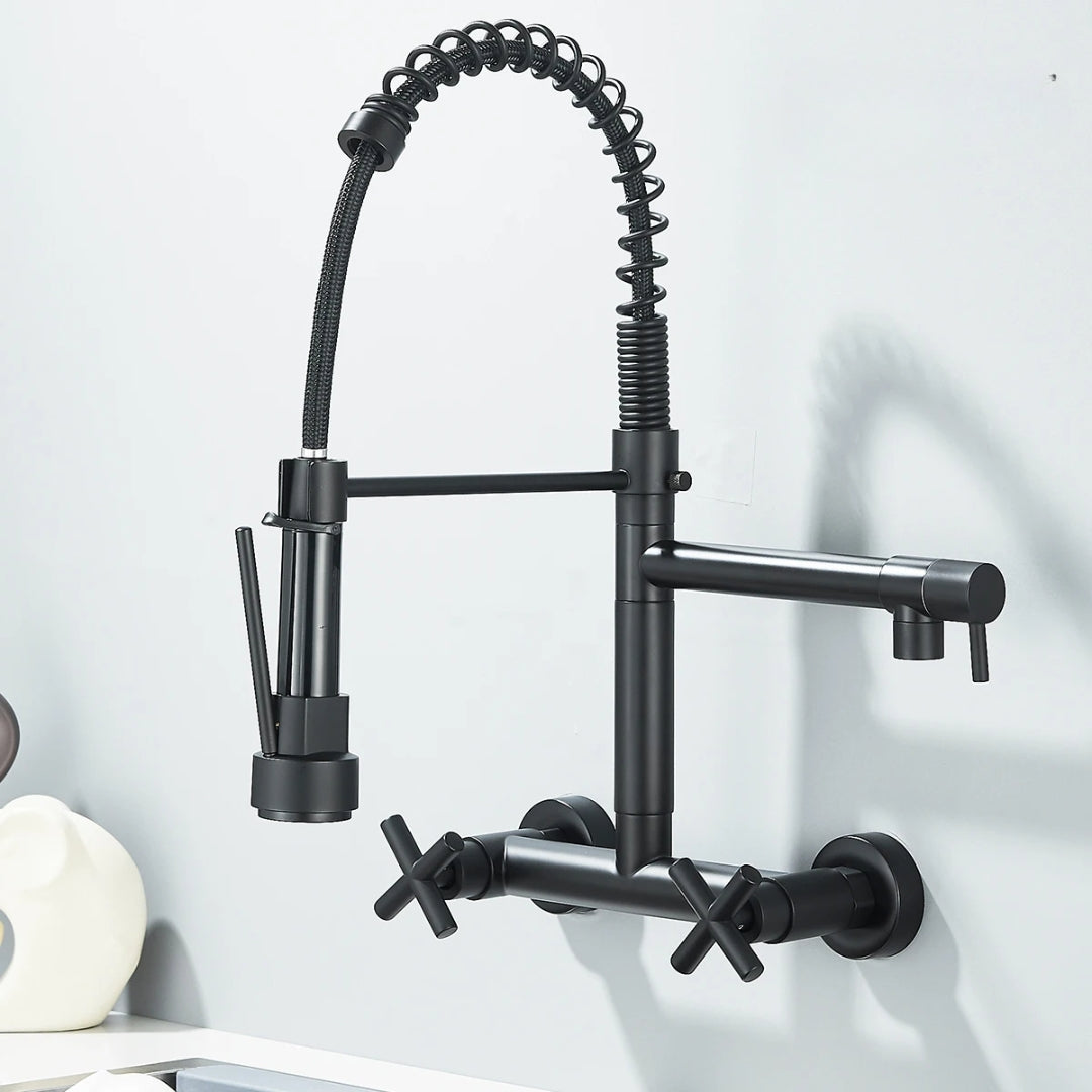 Torneira Gourmet de Parede para Cozinha - Modelo Aura, Design Moderno e Funcional