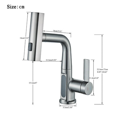 Torneira Monocomando Digital Cascata para Banheiro - Design Moderno e Funcional