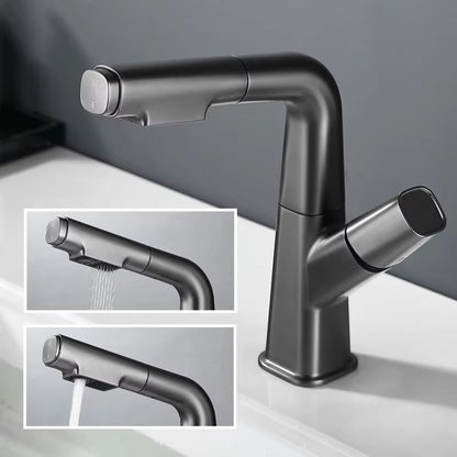 Torneira Monocomando Gourmet Extensível para Banheiro - Modelo Angel