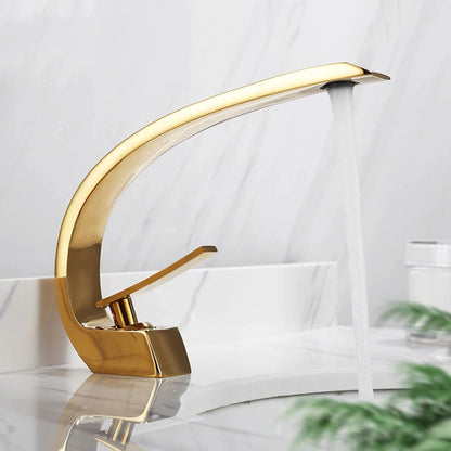 Torneira Monocomando Luxuosa para Banheiro - Design Moderno e Funcional