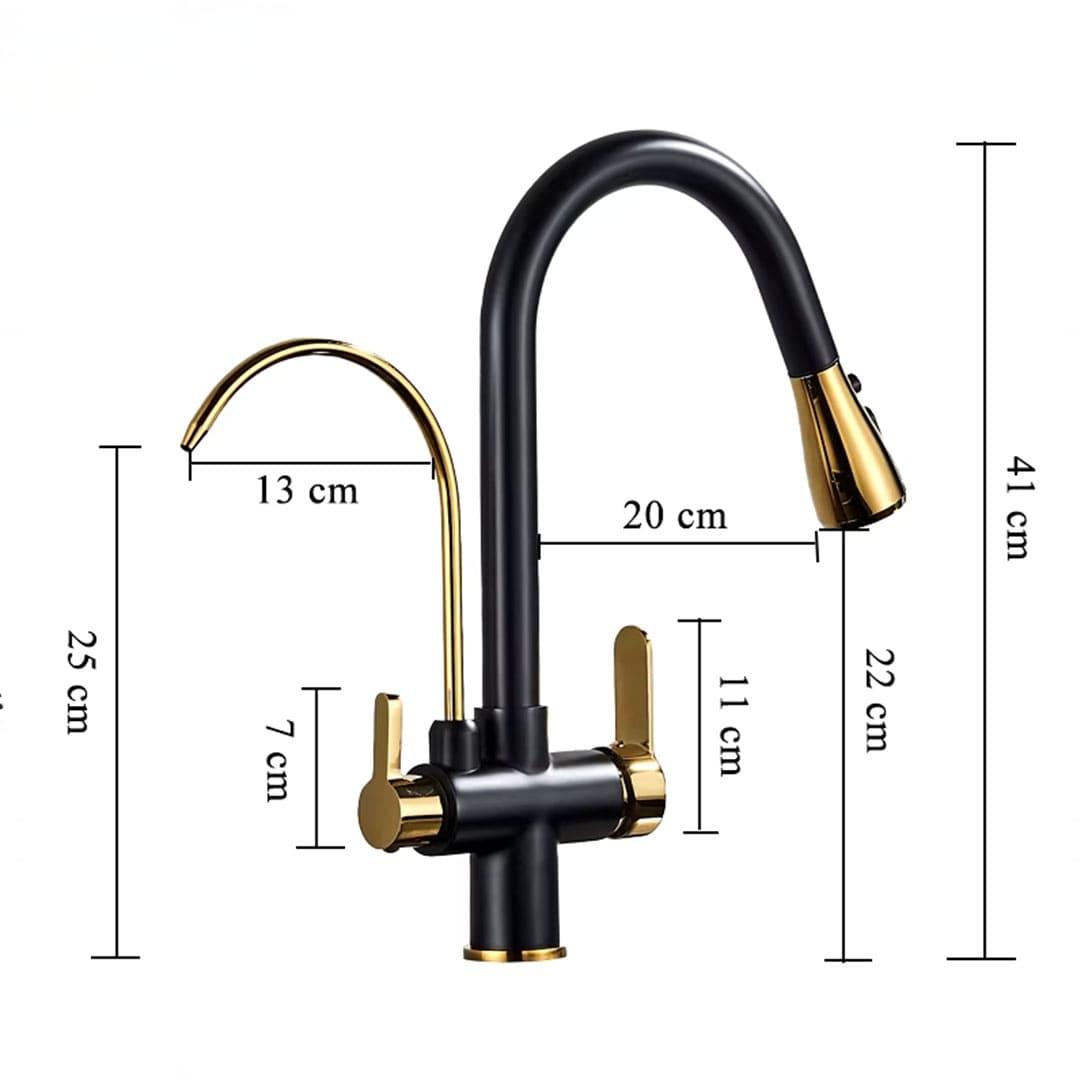 Torneira Monocomando Touch Gourmet para Cozinha com Filtro Integrado