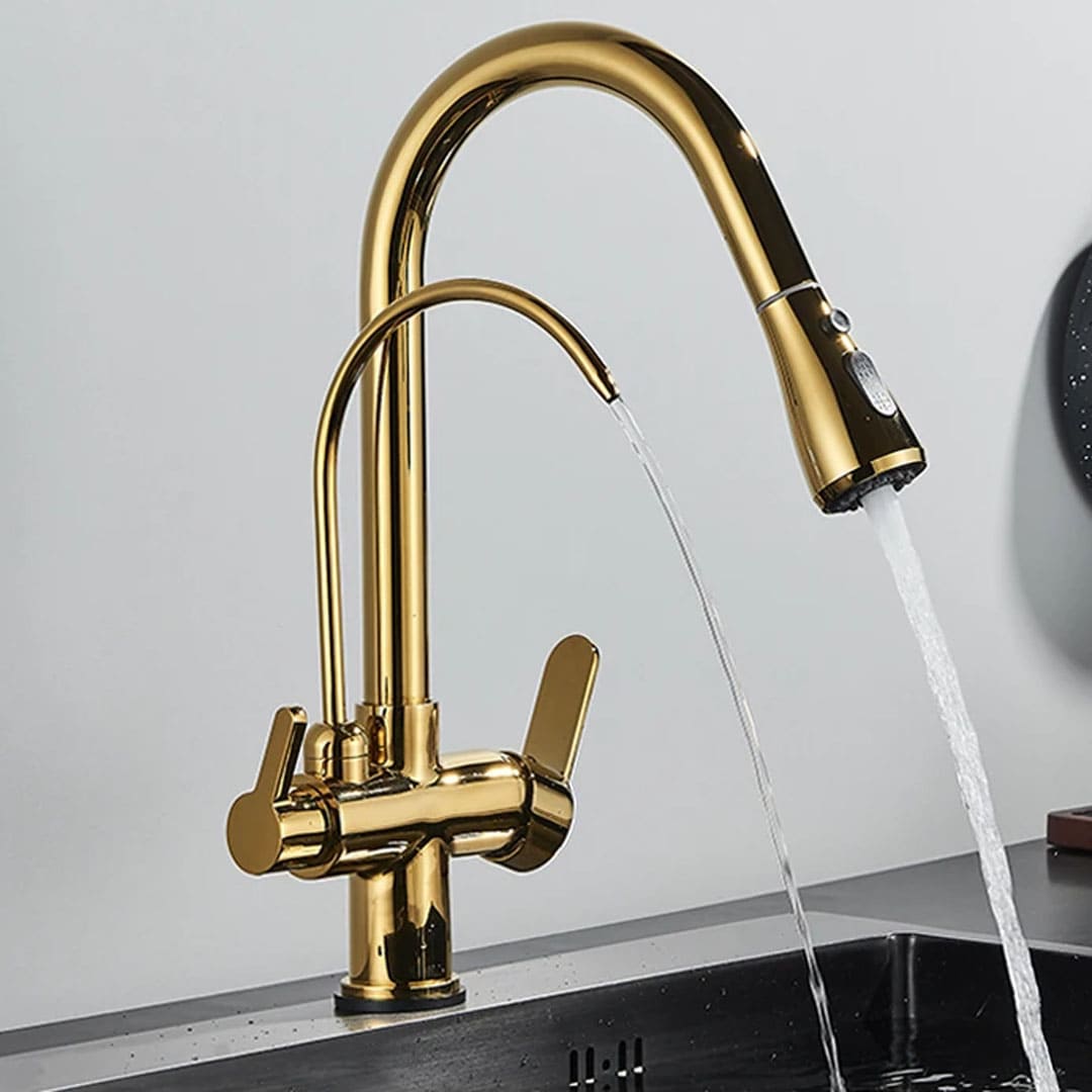 Torneira Monocomando Touch Gourmet para Cozinha com Filtro Integrado