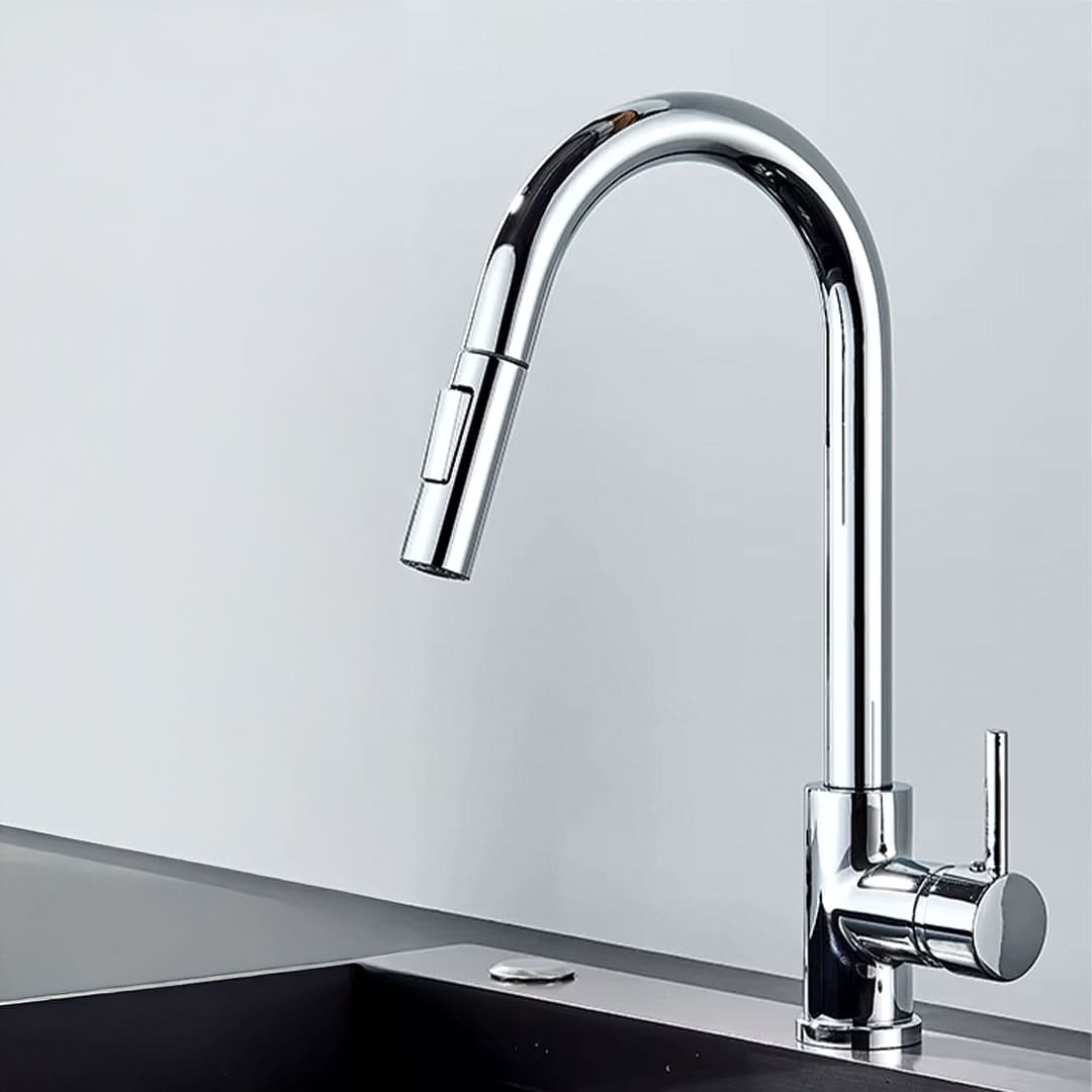 Torneira Monocomando de Cozinha com Rotação 360° - Design Moderno e Funcional
