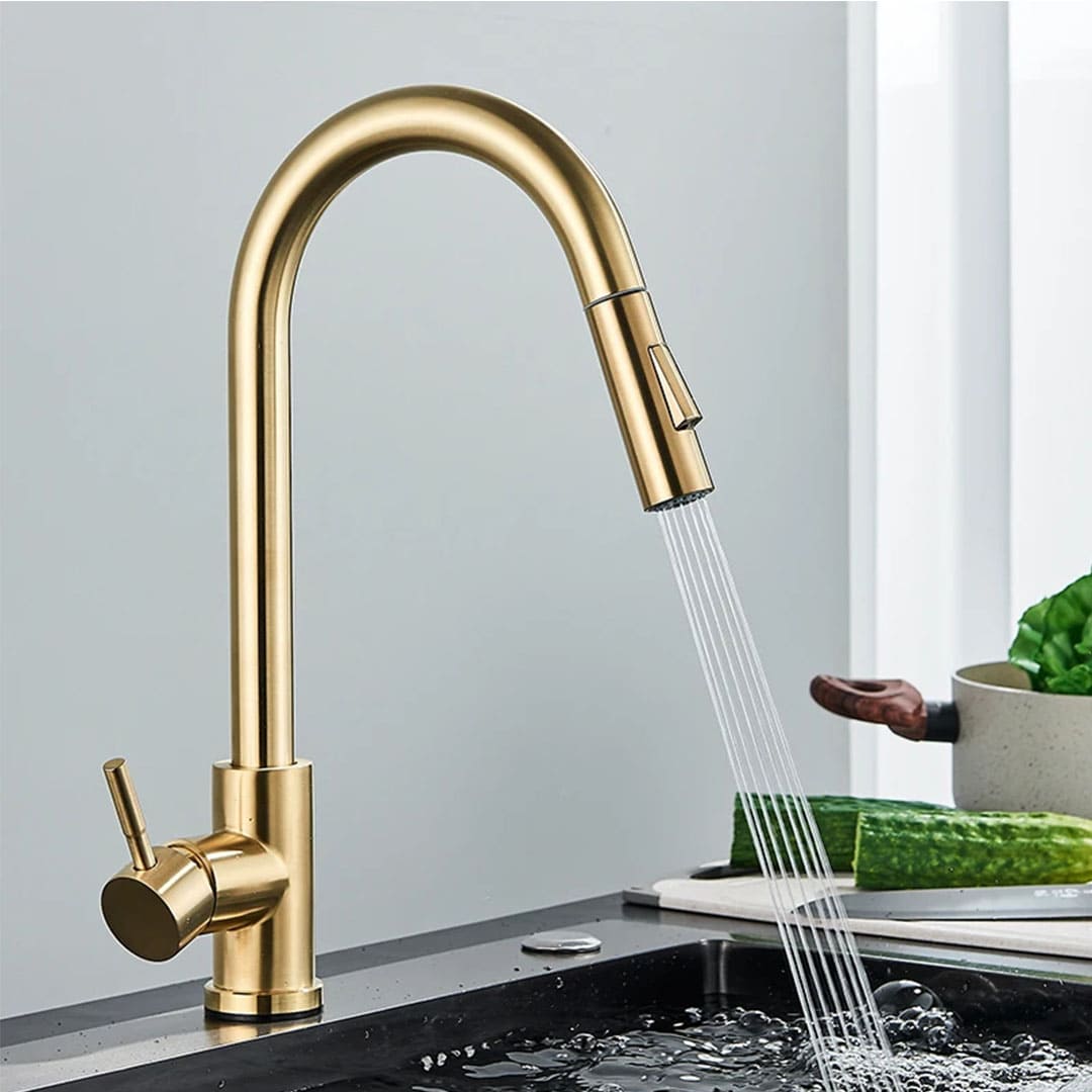 Torneira Monocomando de Cozinha com Rotação 360° - Design Moderno e Funcional