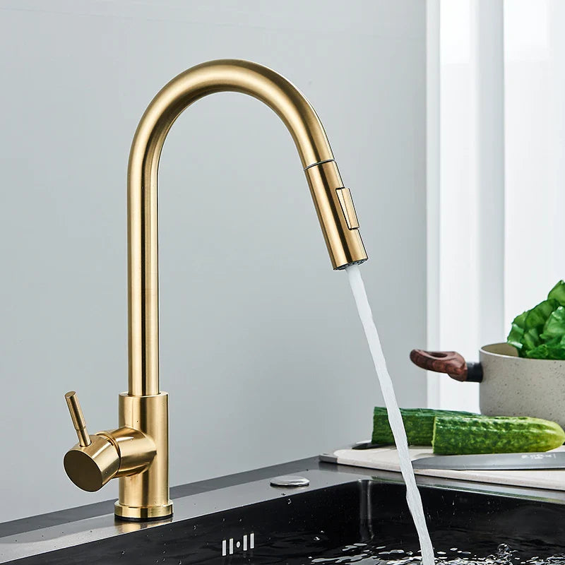 Torneira Monocomando de Cozinha com Rotação 360° - Design Moderno e Funcional