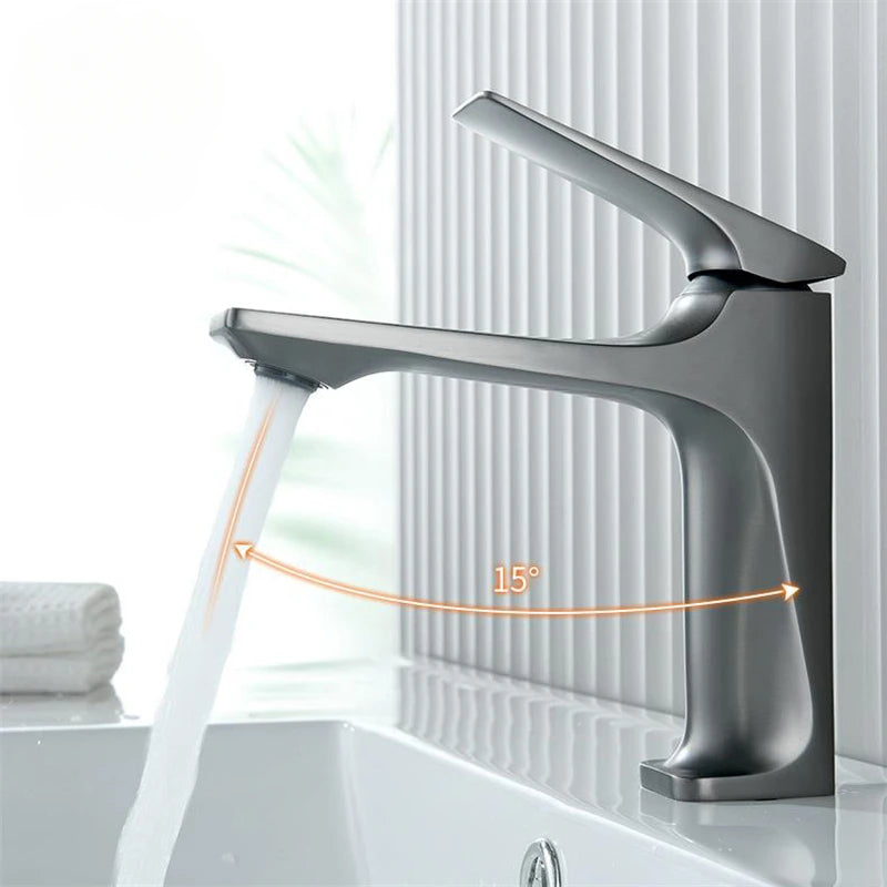 Torneira Monocomando para Banheiro Detalhada - Design Moderno e Funcional